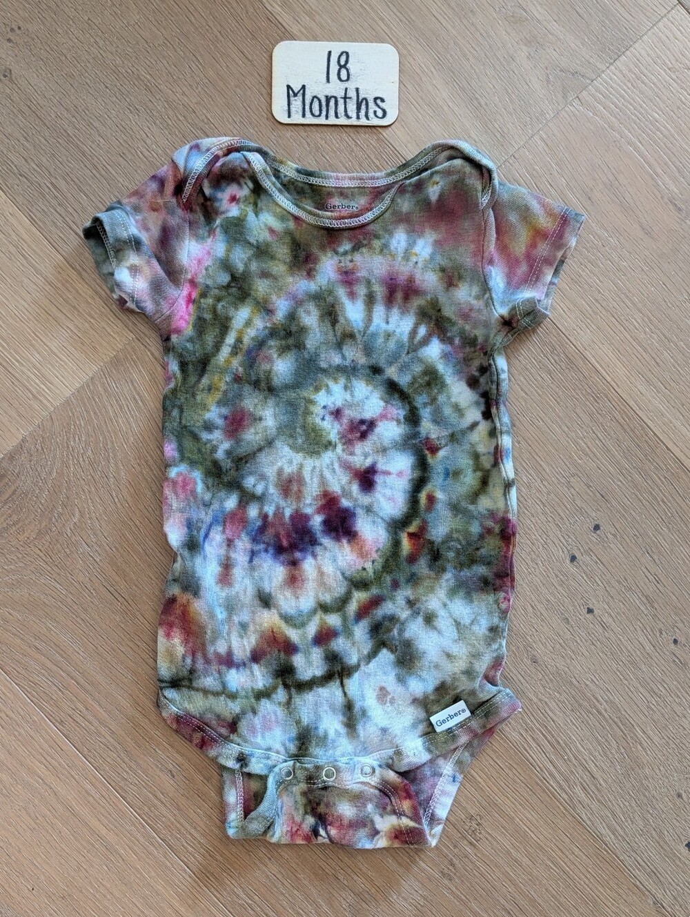 New Tiedye Onesie